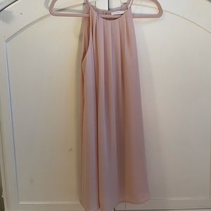 LUSH Blush Pink Shift Dress